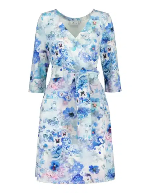 Nakoa Print Wrap Dress Lush