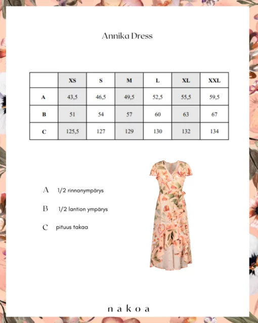 Nakoa Annika Dress Siesta