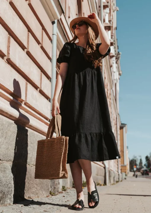 Nakoa Astrid Dress Black