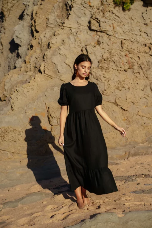 Nakoa Astrid Dress Black