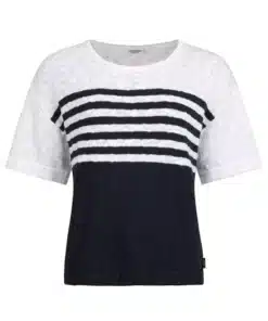 Holebrook Isabella Tee Navy/White
