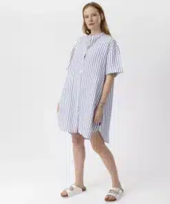 Holebrook Emily Tunic Dress White/Navy