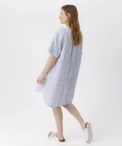 Holebrook Emily Tunic Dress White/Navy