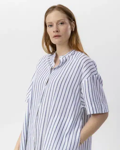 Holebrook Emily Tunic Dress White/Navy