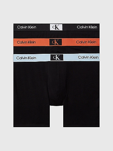 Calvin Klein 3 Pack Boxer Briefs - CK96 Black