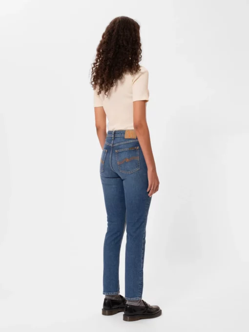 Nudie Jeans Mellow Mae Blue Mud