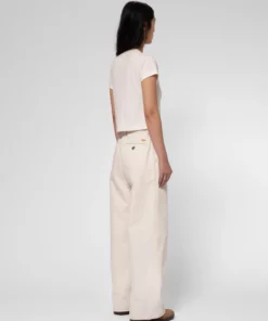 Nudie Jeans Suki Workwear Sailor Pants Ecru