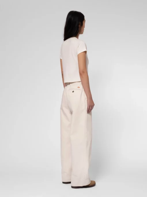 Nudie Jeans Suki Workwear Sailor Pants Ecru