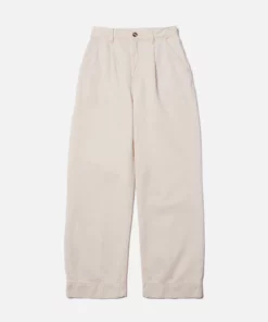 Nudie Jeans Suki Workwear Sailor Pants Ecru