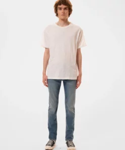 Nudie Jeans Roffe Slub T-Shirt Offwhite