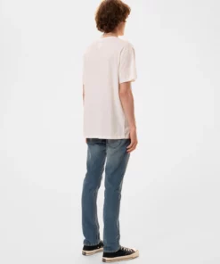Nudie Jeans Roffe Slub T-Shirt Offwhite