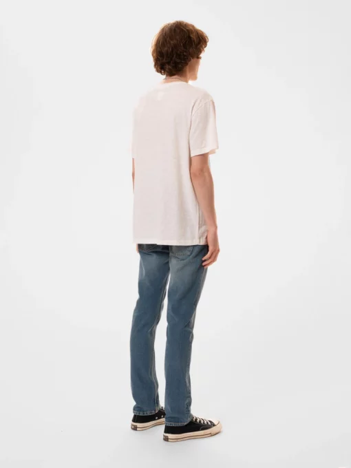 Nudie Jeans Roffe Slub T-Shirt Offwhite