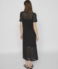 Vila Gardea O-Neck Ankle Dress Black