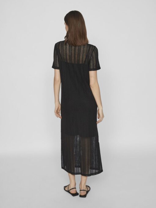 Vila Gardea O-Neck Ankle Dress Black