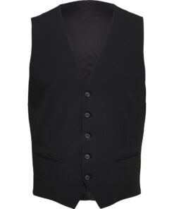 Selected Homme Slim-Liam Waistcoat Black