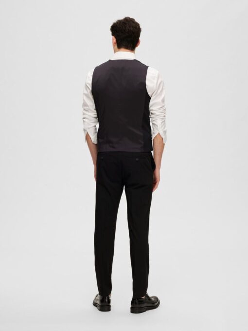 Selected Homme Slim-Liam Waistcoat Black