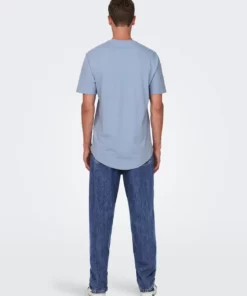 Only & Sons Matt Longy T-shirt Blue