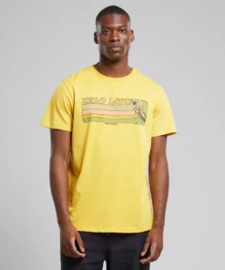 Dedicated T-shirt Stockholm Retro Velo Love Misted Yellow