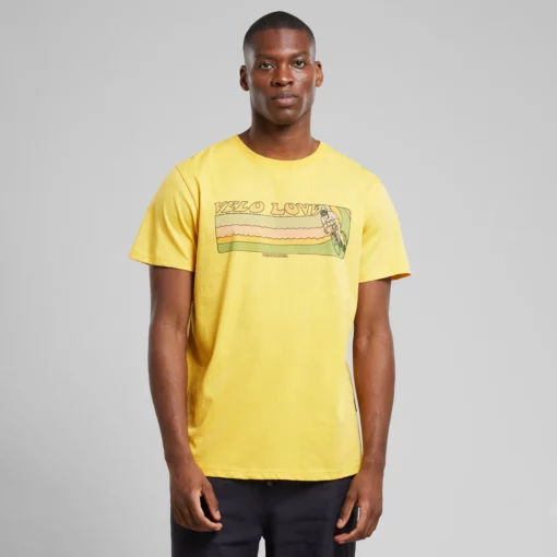Dedicated T-shirt Stockholm Retro Velo Love Misted Yellow