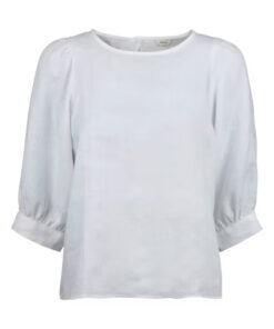 Stenströms Carmen White Linen Blouse