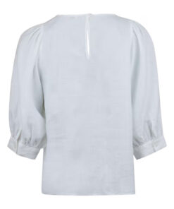 Stenströms Carmen White Linen Blouse