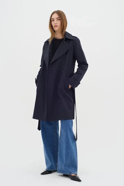 InWear Tinah Trech Coat Marine Blue