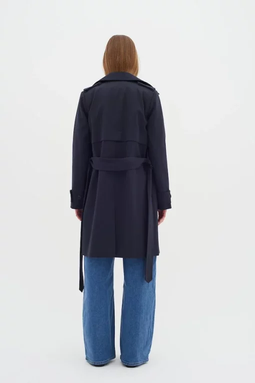 InWear Tinah Trech Coat Marine Blue