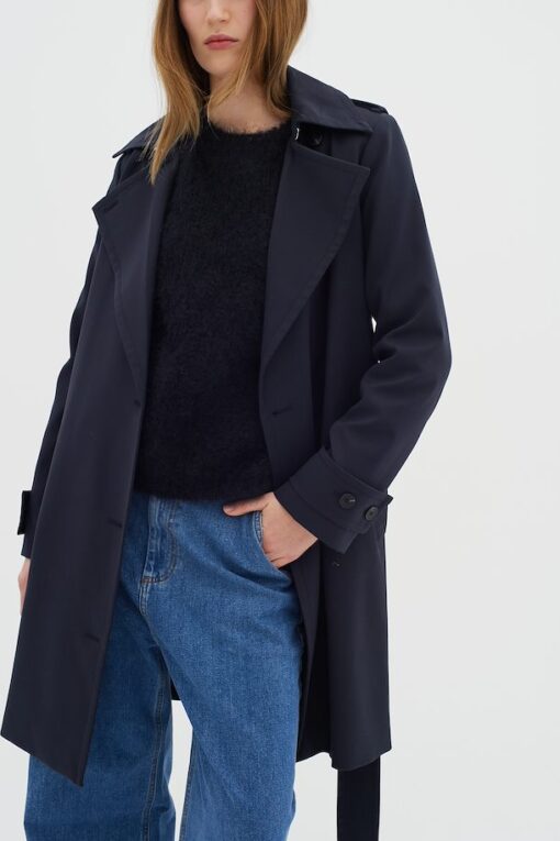 InWear Tinah Trech Coat Marine Blue