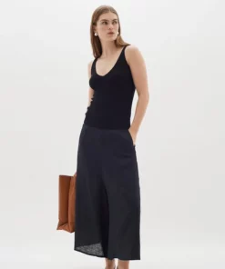 InWear Ezra Linen Pants Black