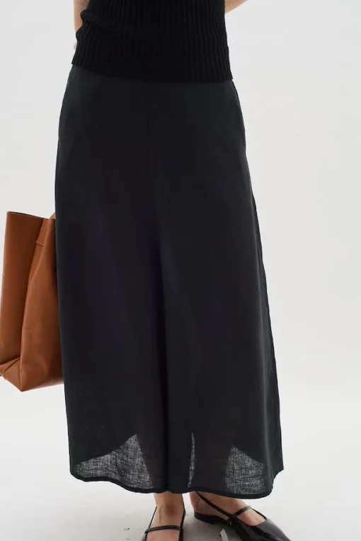 InWear Ezra Linen Pants Black