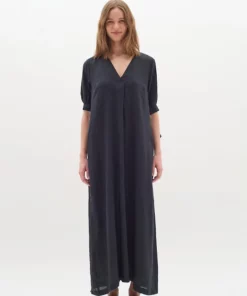 InWear Erza Linen Dress Black