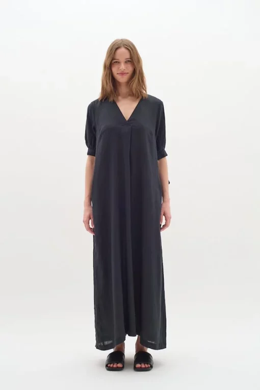 InWear Erza Linen Dress Black