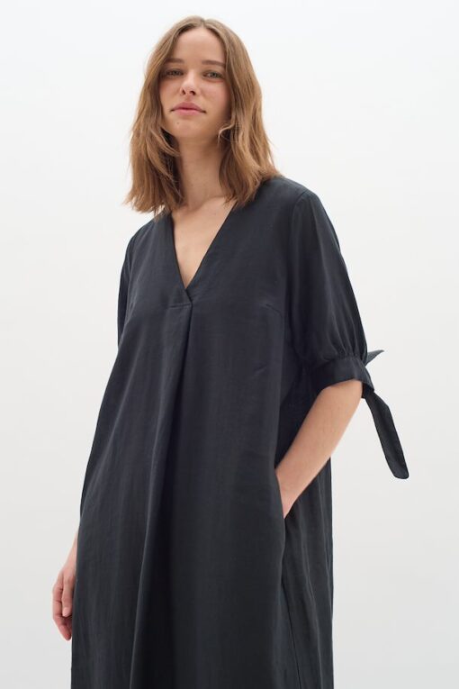 InWear Erza Linen Dress Black