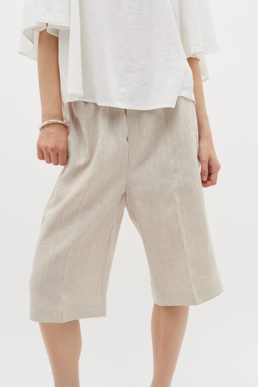 InWear Xinia Linen Shorts Haze Melange