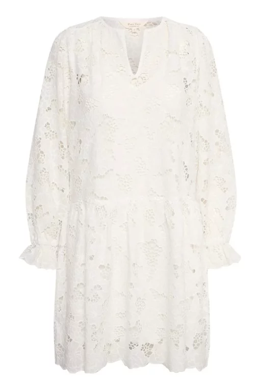 Part Two Lay Dress Bright White