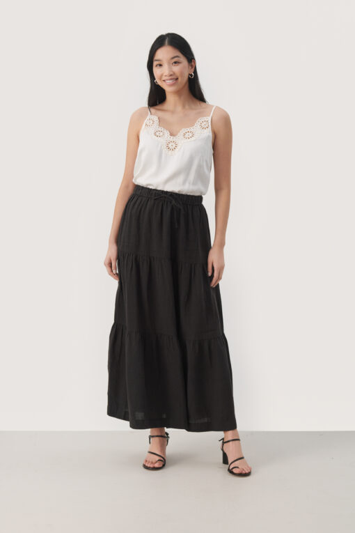 Part Two Getia Skirt Black