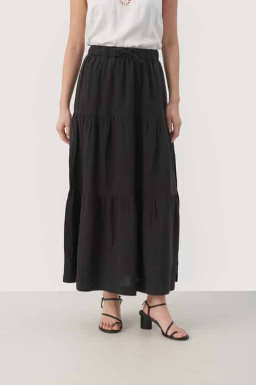Part Two Getia Skirt Black