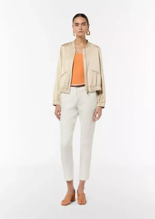 Comma, Chino Trousers White