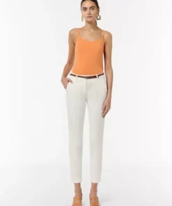 Comma, Chino Trousers White