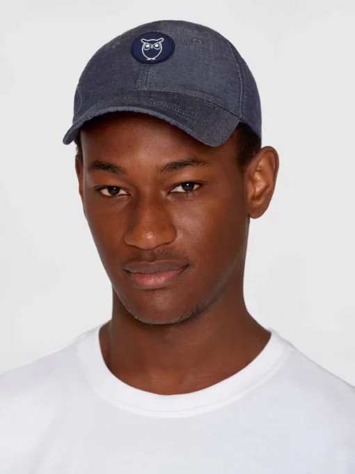 Knowledge Cotton Apparel Slub Yarn Baseball Cap Night Sky