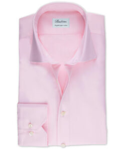 Stenströms Dark Pink Twill Shirt Slimline