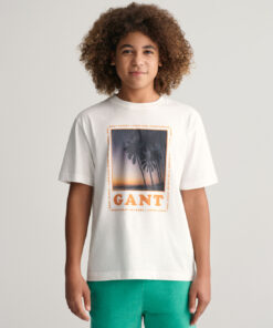 Gant Teens Resort Relax T-shirt White