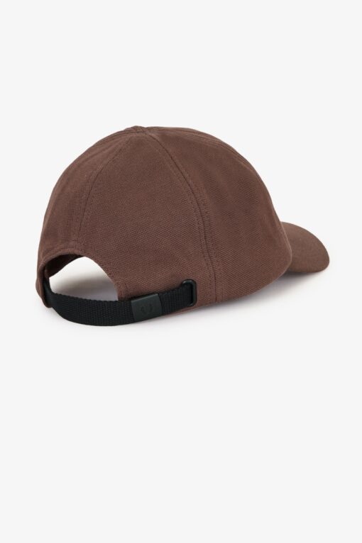 Fred Perry Classic Piqué Cap Carrington Brick / Warm Grey