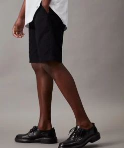 Calvin Klein Slim Stretch Twill Chino Shorts Black