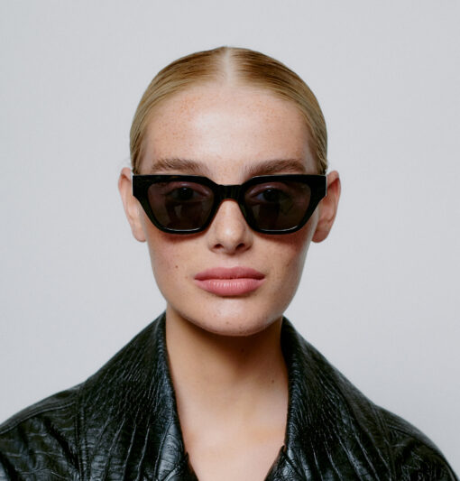 A.Kjaerbede Kaws Sunglasses Black