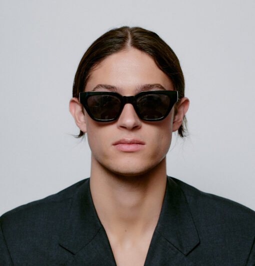 A.Kjaerbede Kaws Sunglasses Black