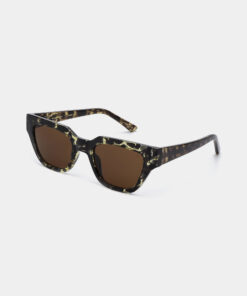 A.Kjaerbede Kaws Sunglasses Black/Yellow Tortoise