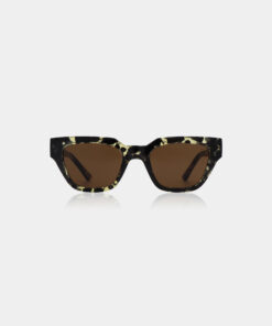 A.Kjaerbede Kaws Sunglasses Black/Yellow Tortoise