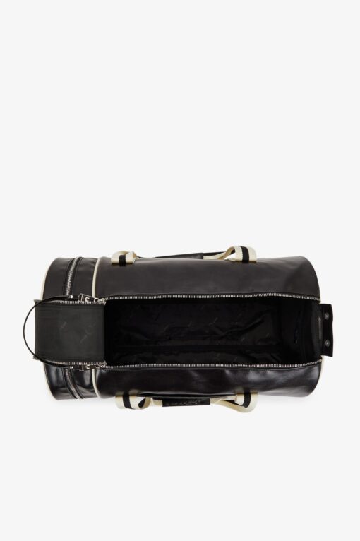 Fred Perry Classic Barrel Bag Black/Ecru