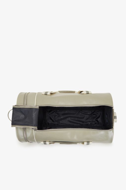 Fred Perry Classic Barrel Bag Warm Grey/Ecru